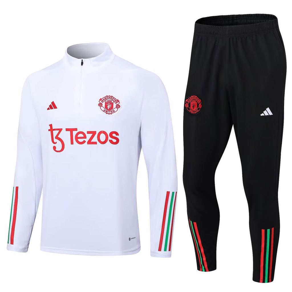 SURVÊTEMENT HAUT/BAS MANCHESTER UNITED BLANC 2023/2024