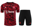 KIT TRAINING MANCHESTER UNITED ROUGE 2023/2024